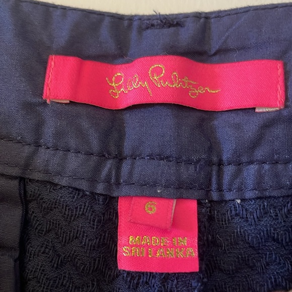 Lilly Pulitzer Navy Blue Shorts - Picture 5 of 5